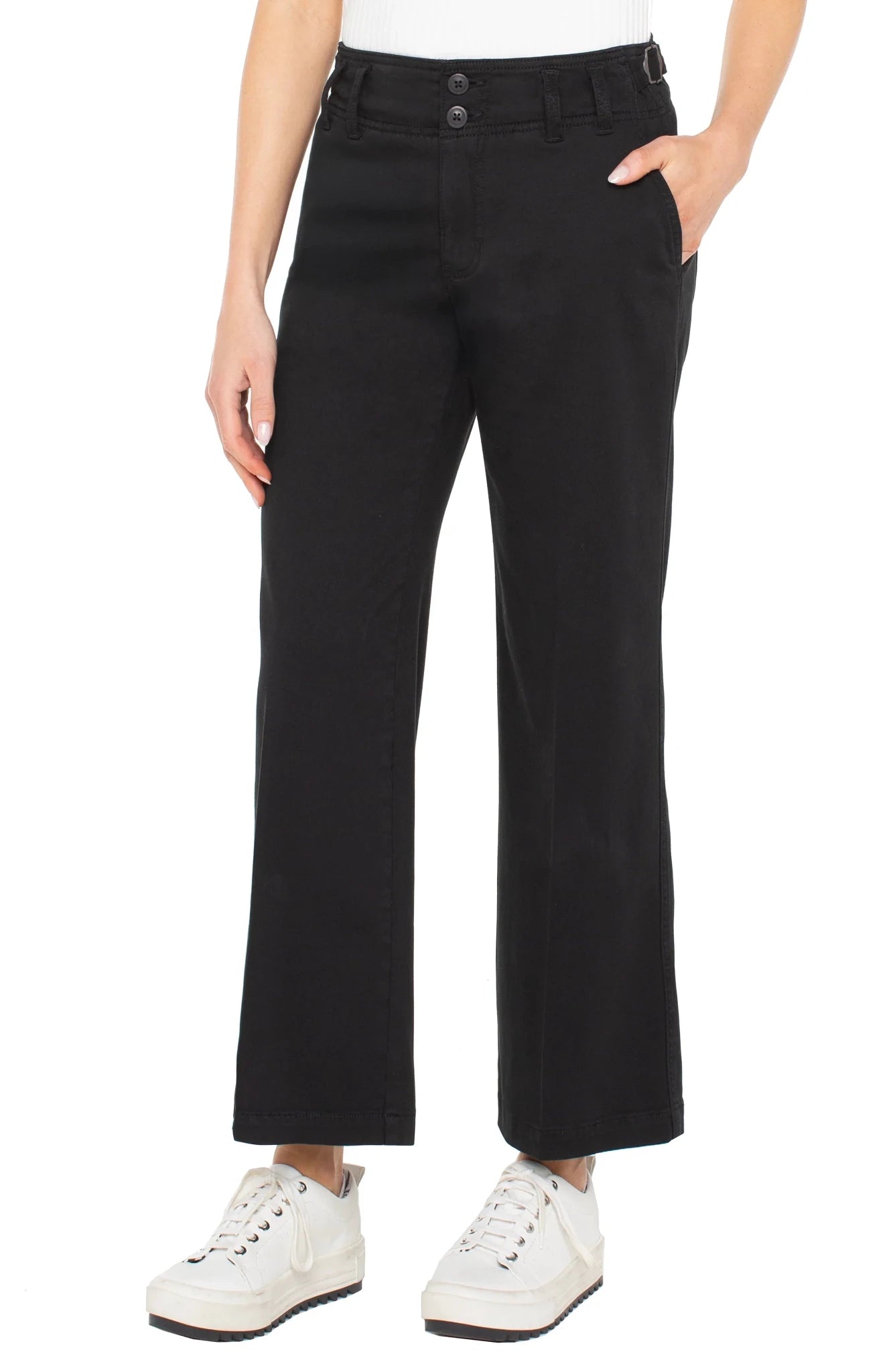 Liverpool High Rise Cinch Waist Pants - Mainstream Boutique