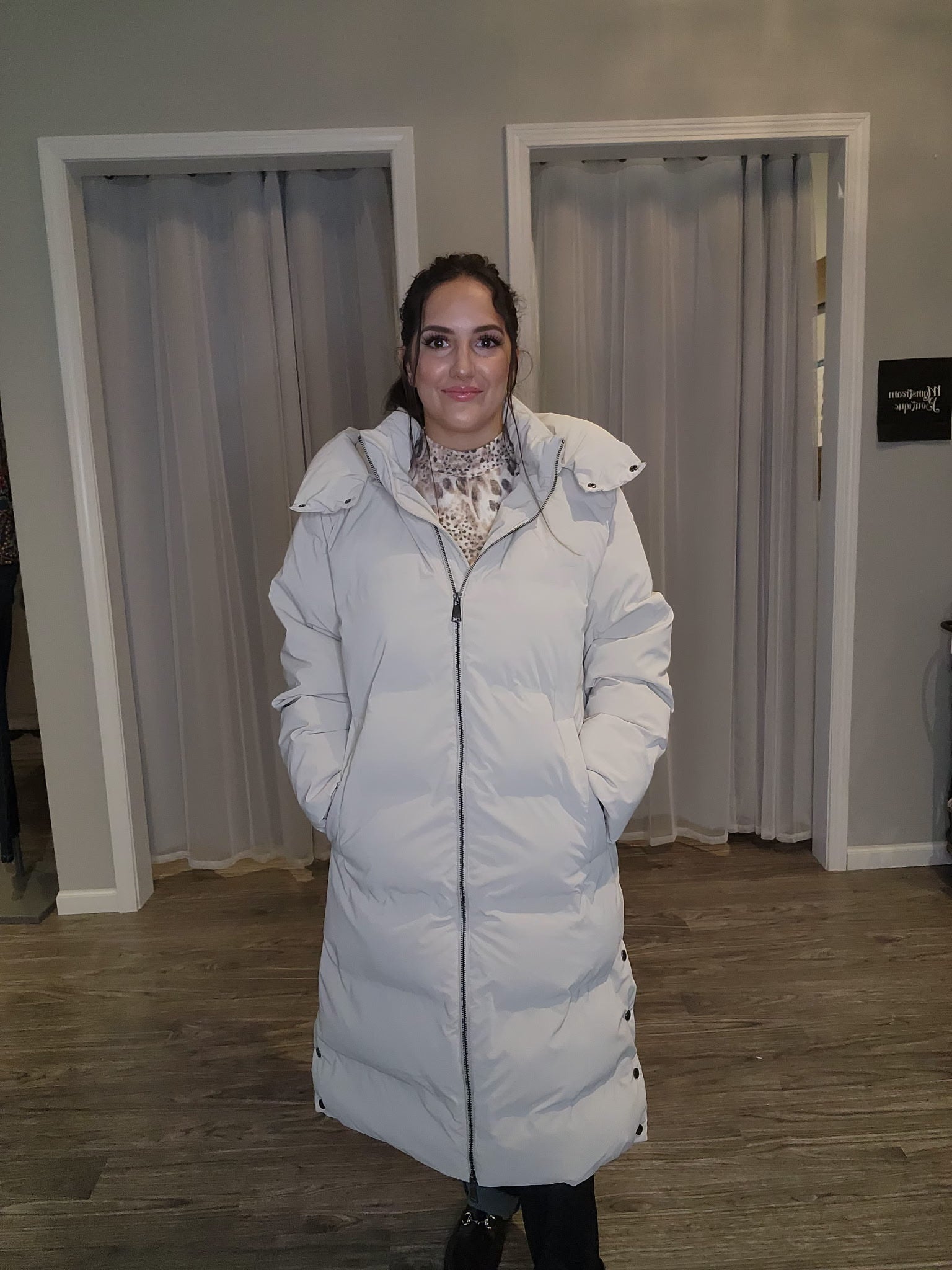 Long Puffer Coat - Mainstream Boutique