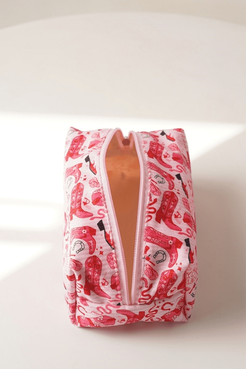 Trendy Pattern Design Makeup Pouch Bag - Mainstream Boutique