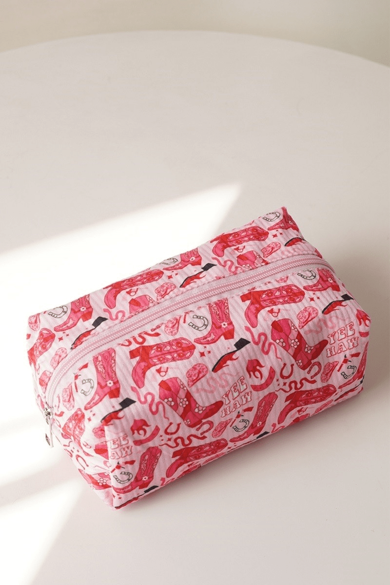 Trendy Pattern Design Makeup Pouch Bag - Mainstream Boutique