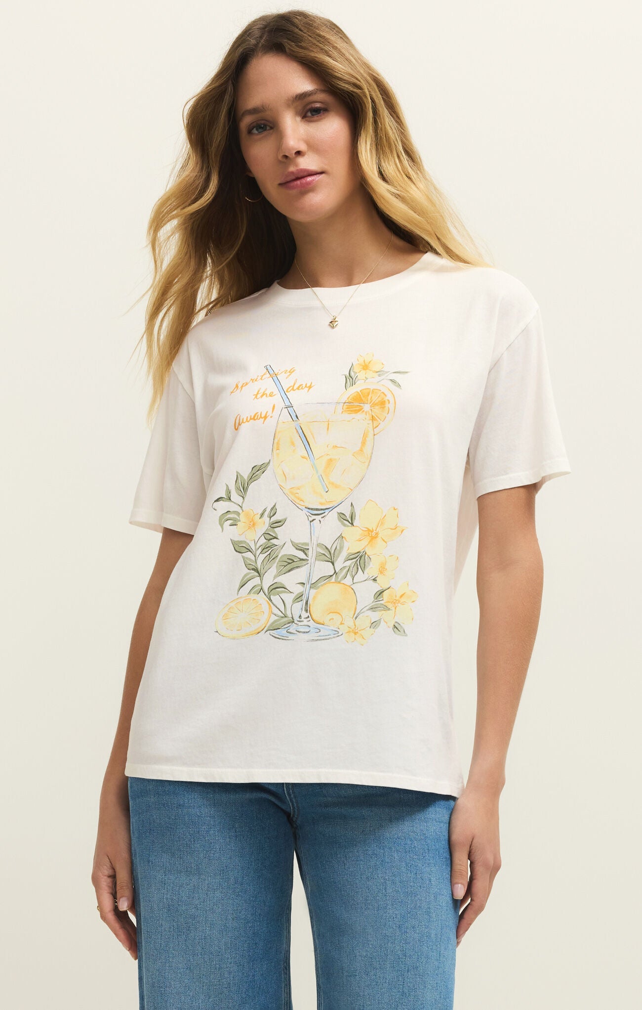 Spritz Boyfriend Tee - Mainstream Boutique