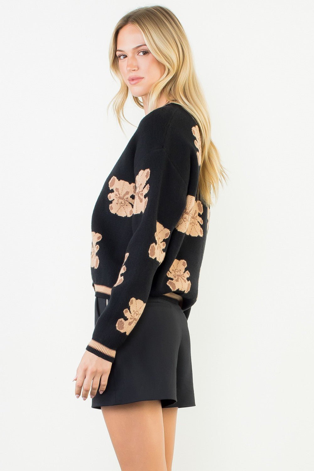 Teddy Bear Knit Cardigan - Mainstream Boutique