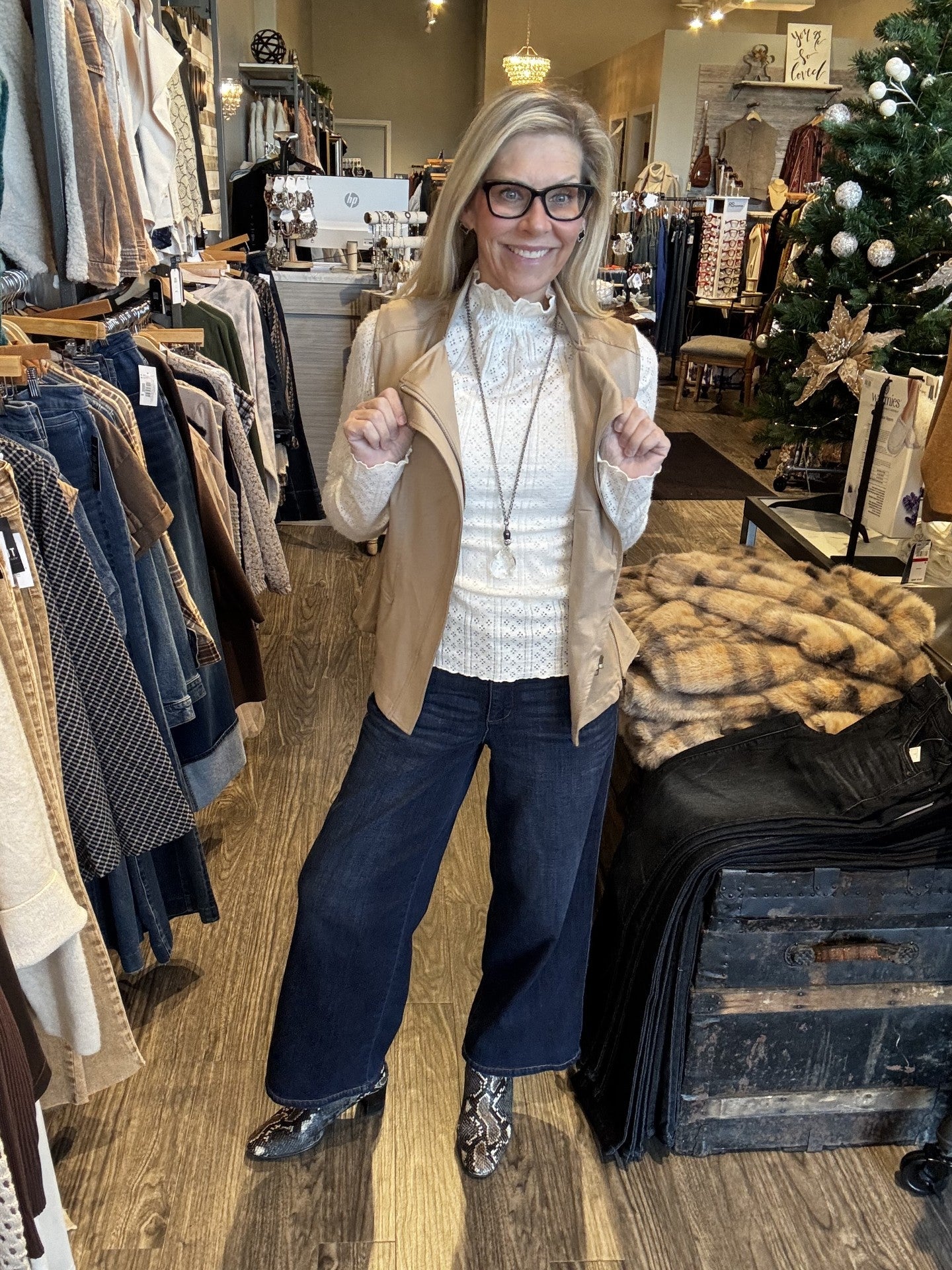 Slinky Vest Mac And Me - Mainstream Boutique