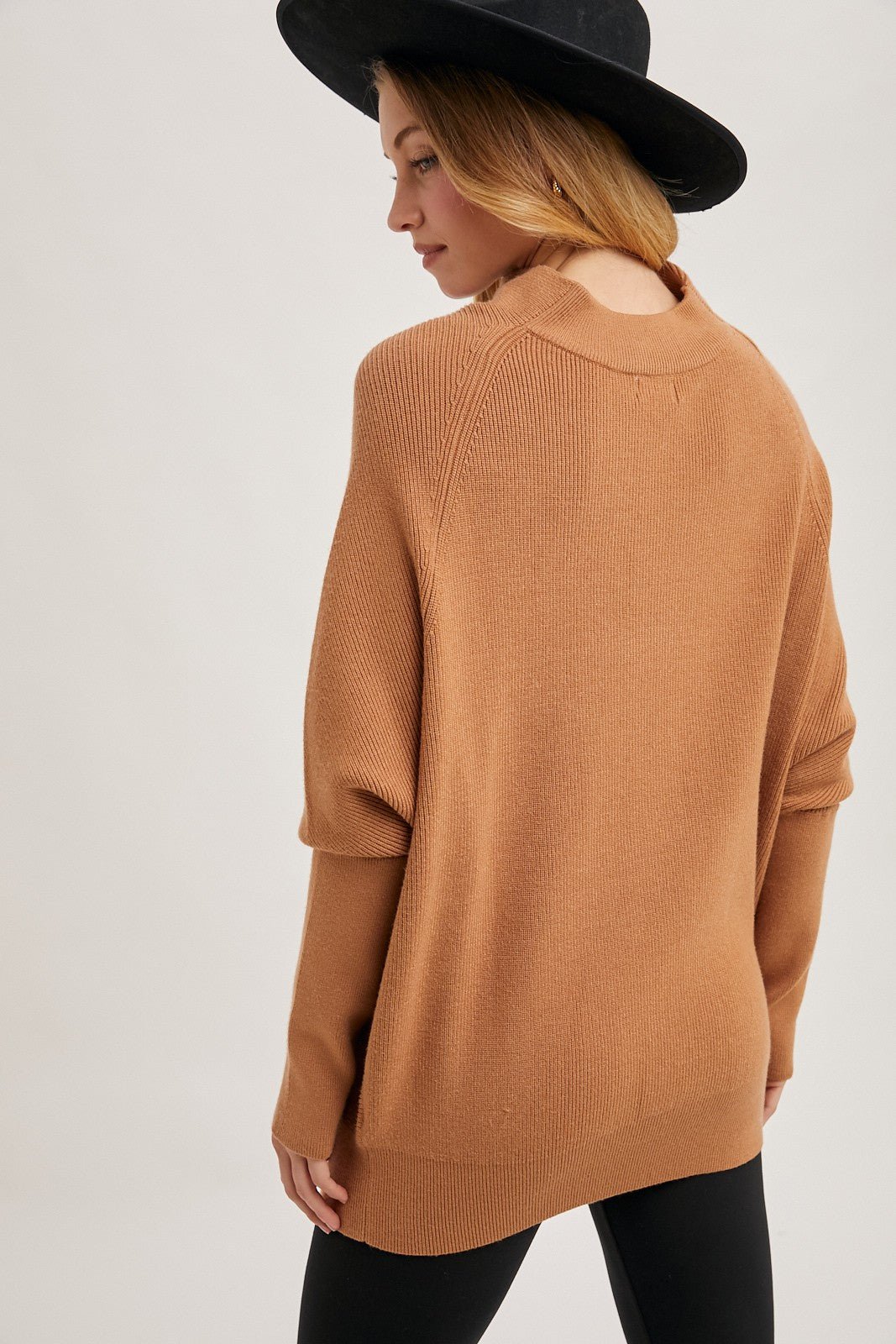 Slouch Neck Dolman Pullover - Mainstream Boutique