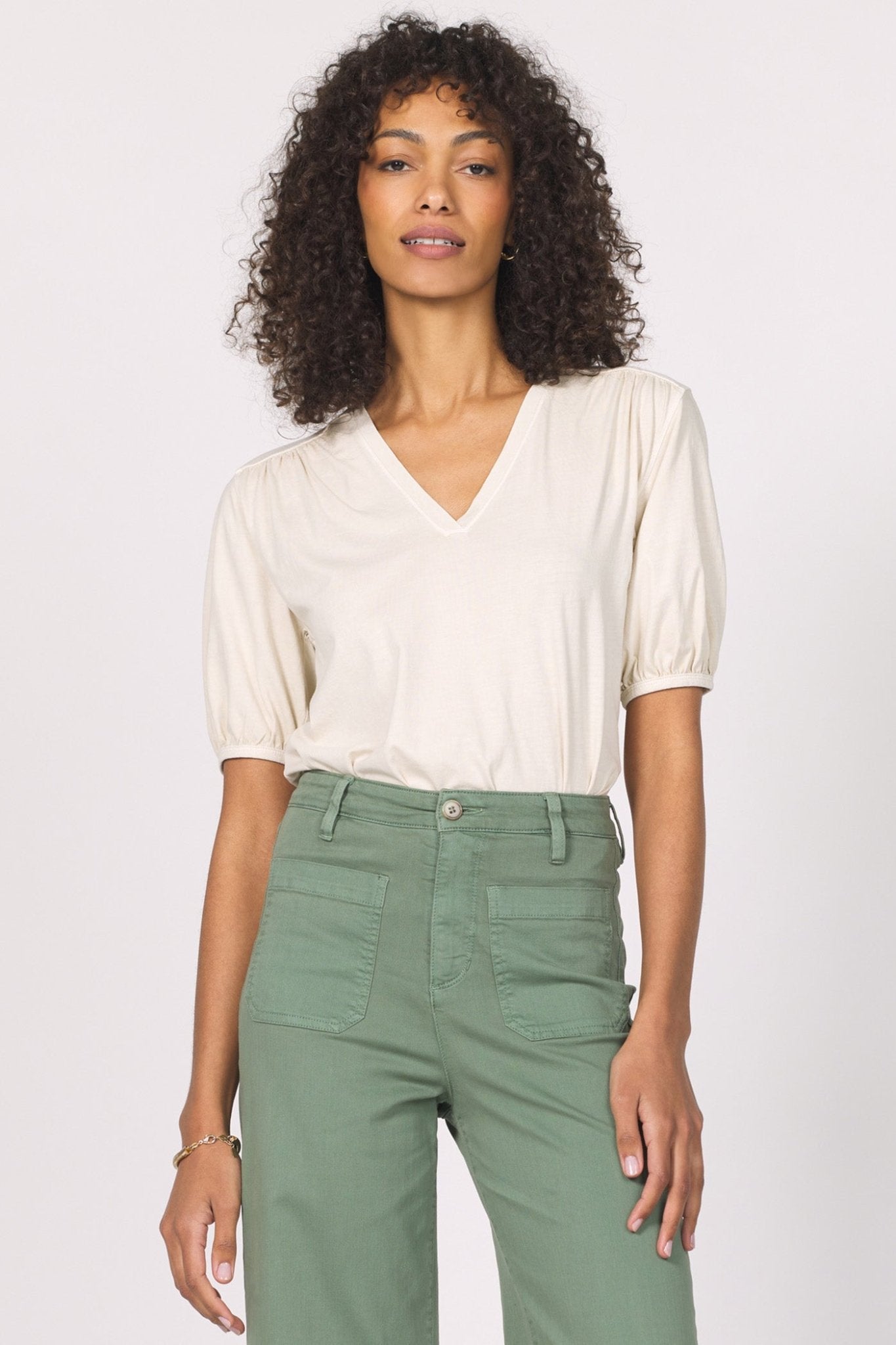 Another Love Phoebe Top - Vanilla - Mainstream Boutique
