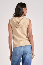 *FINAL SALE* Zip Up Hooded Sleeveless Sweater - Mainstream Boutique
