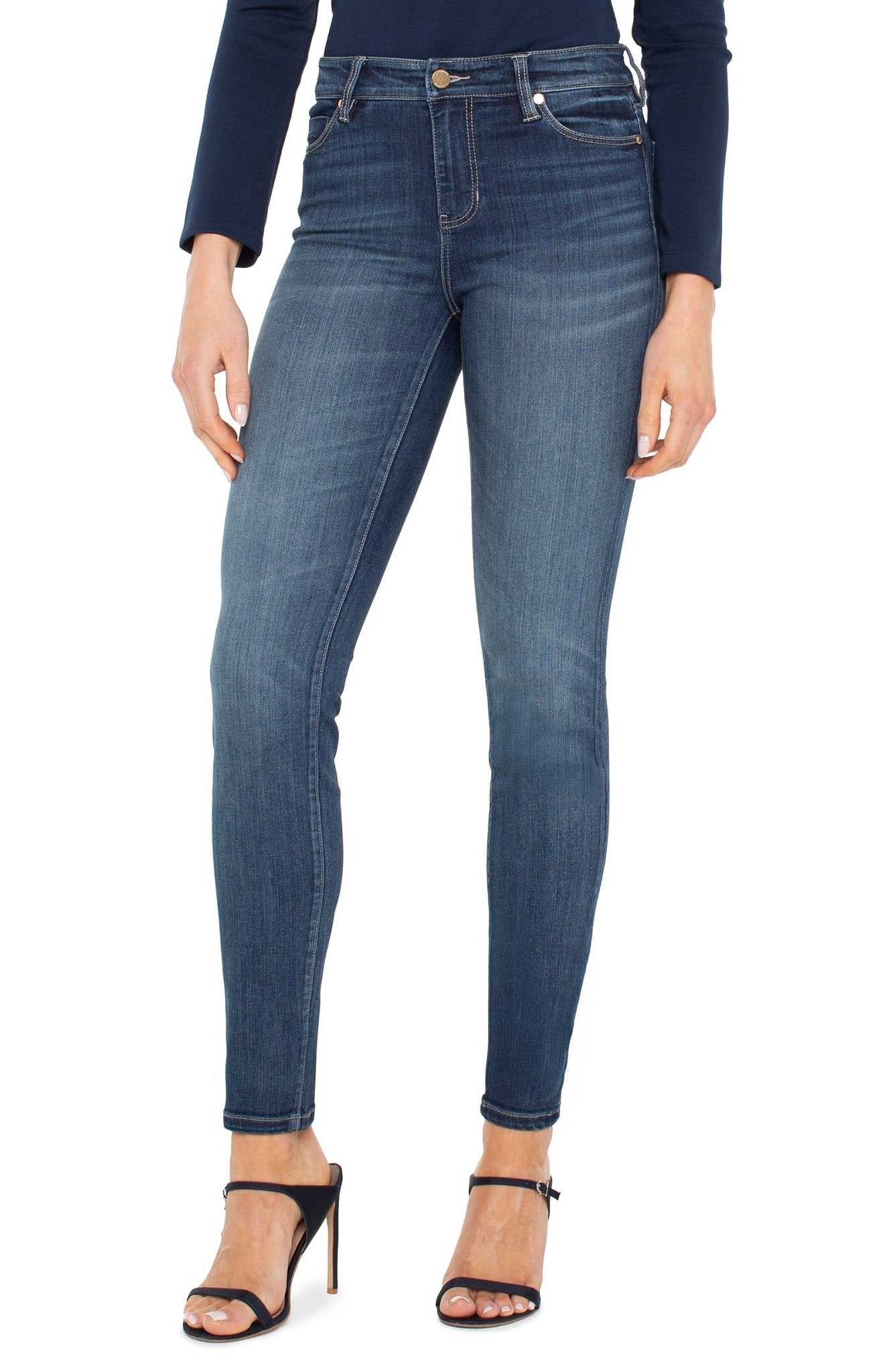 Liverpool Abby Mid Rise Skinny 30" Ins - Mainstream Boutique