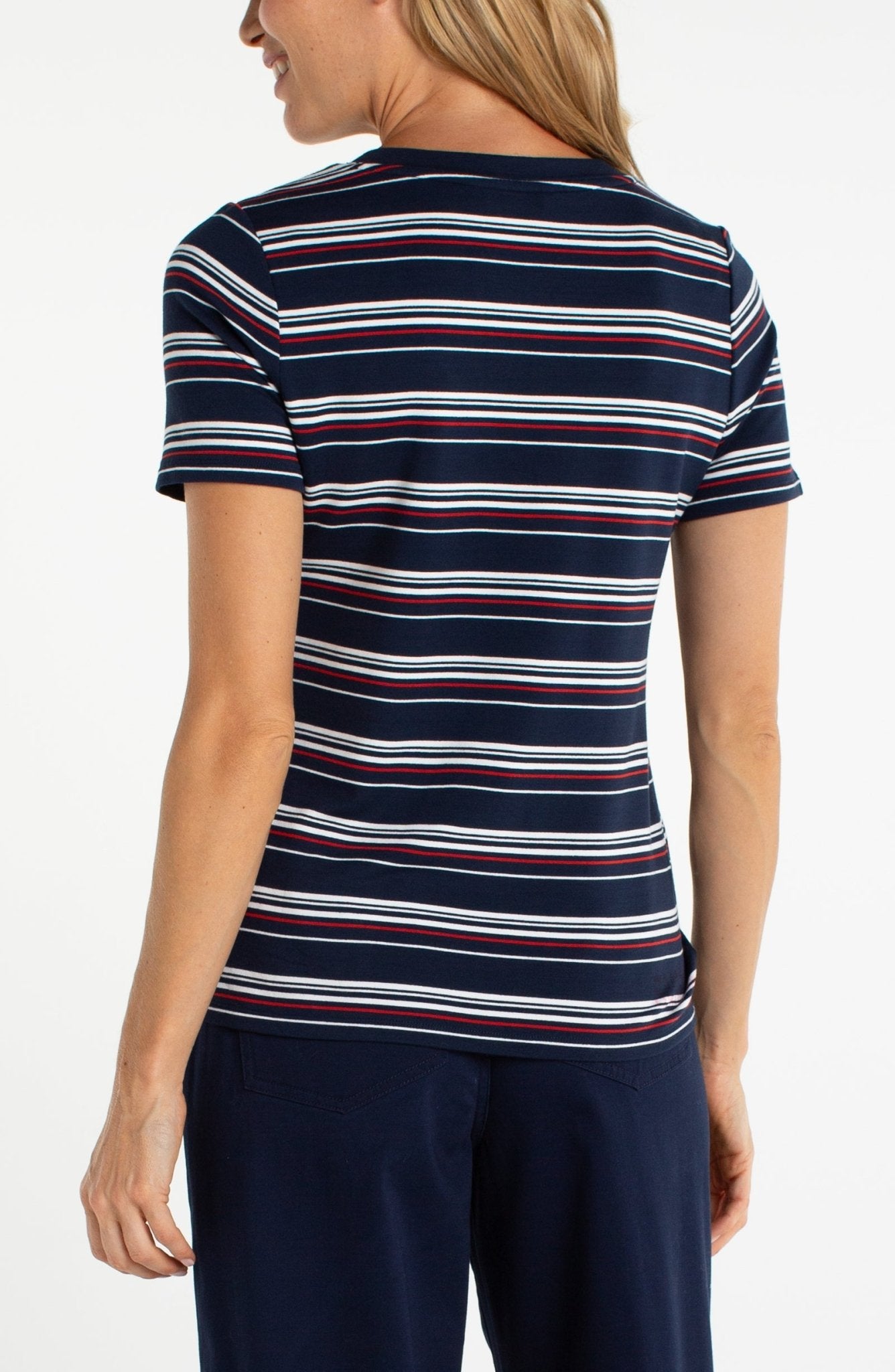 Liverpool Classic V Neck Short Sleeve Tee - Mainstream Boutique