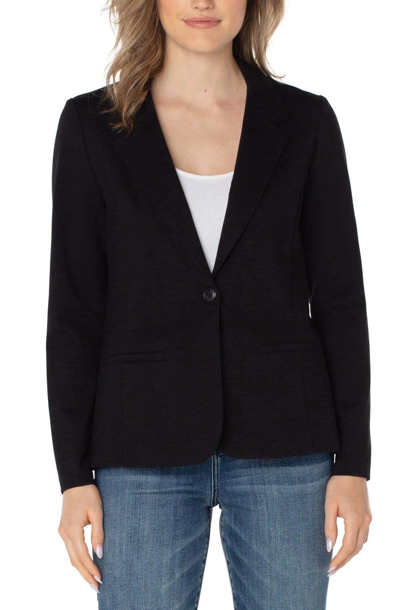 Liverpool Classic Super Stretch Fitted Blazer - Mainstream Boutique