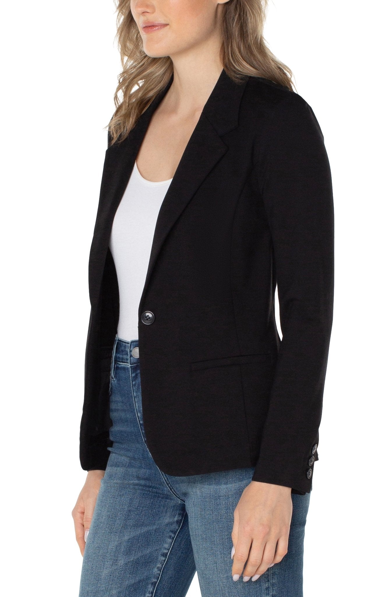 Liverpool Classic Super Stretch Fitted Blazer - Mainstream Boutique