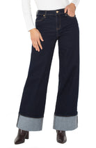 Morgan Cuffed Wide Leg Denim