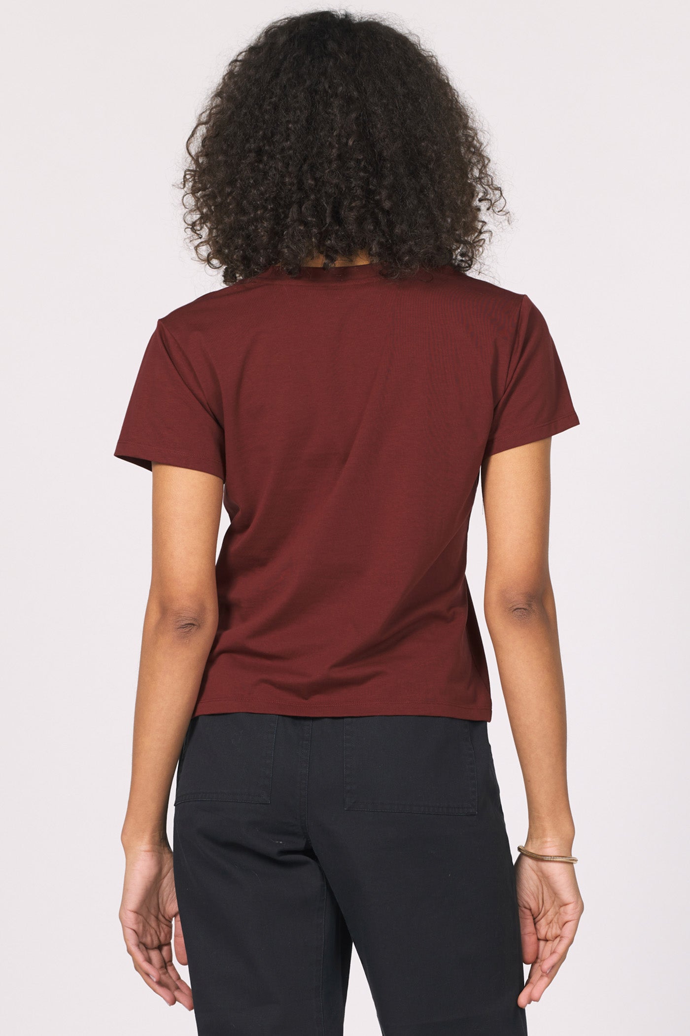Another Love Amaya Top - Bordeaux - Mainstream Boutique