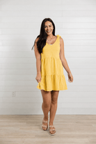 Mac & Me Tie Shoulder Knit Dress - Mainstream Boutique