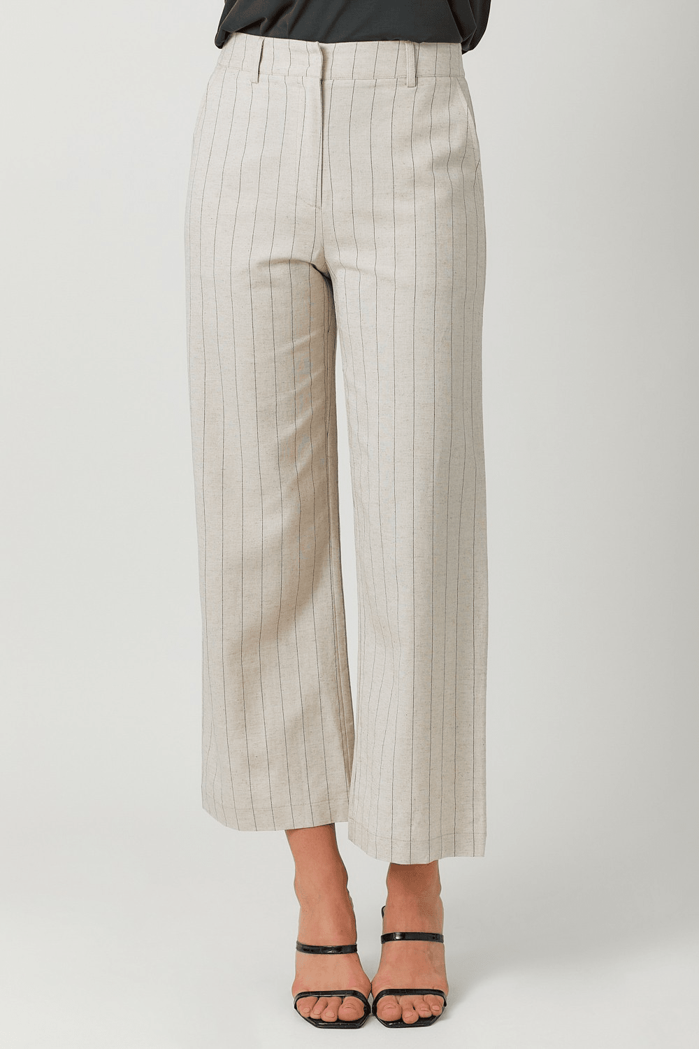 Pin Stripe Tailored Trousers - Mainstream Boutique